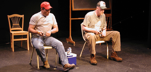 Mark Sutton and Joe Bill in Bassprov